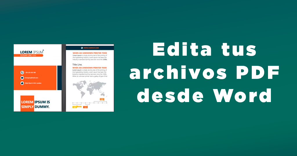 convierte de pdf a word gratis