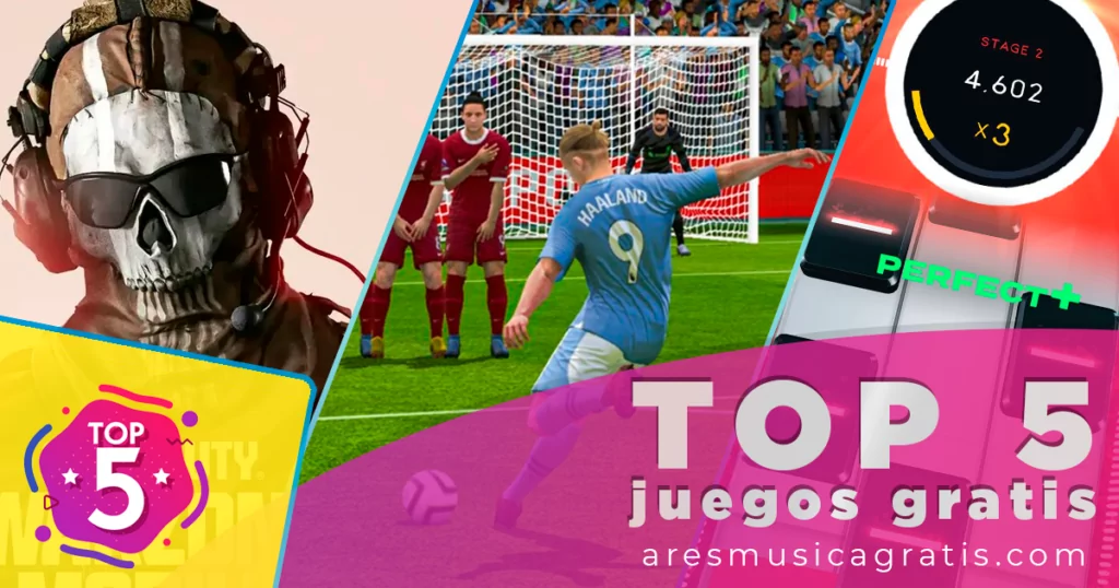 top 5 juegos gratis